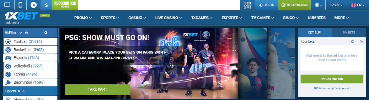 1xBet Indonesia