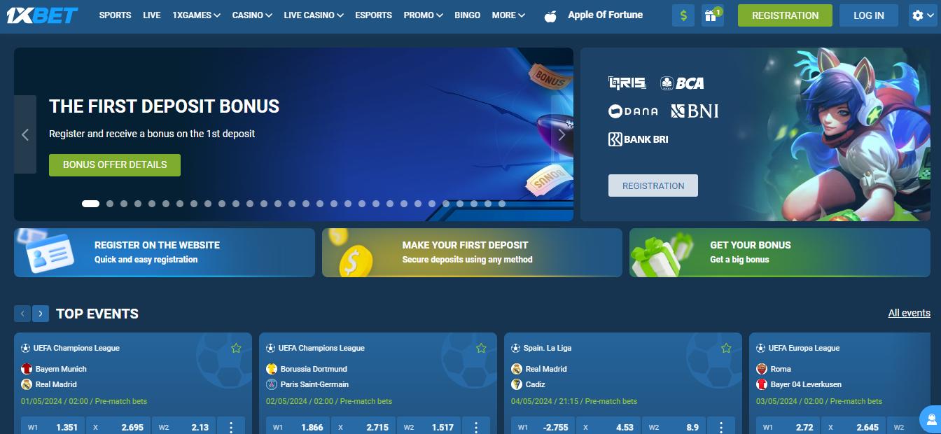 1xBet Sport Betting Indonesia, bettingindonesia.online