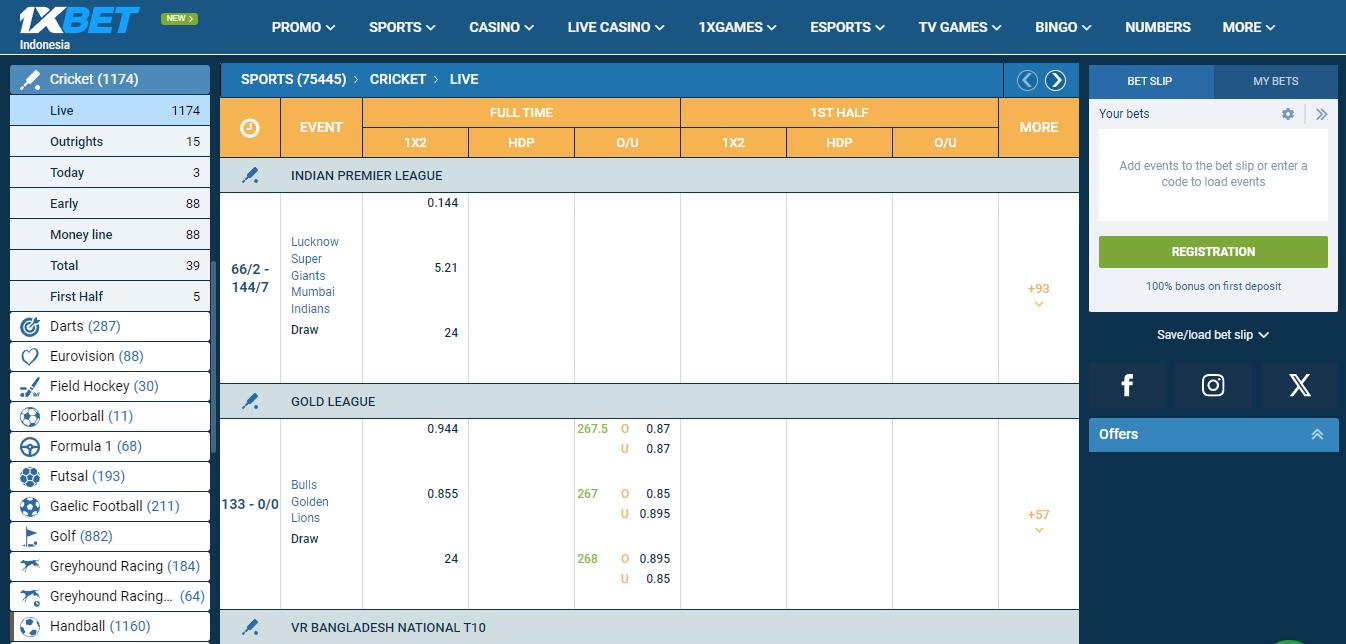 1xbet