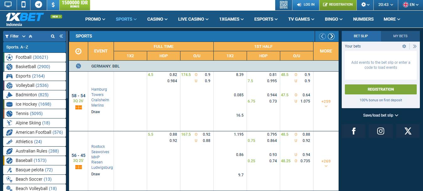 1xbet