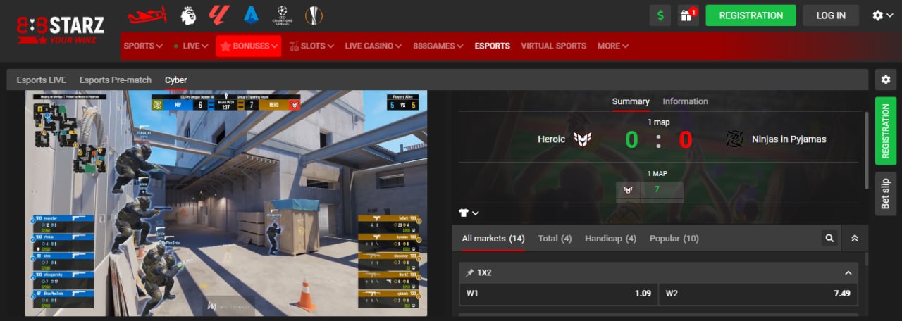 888Starz CSGO
