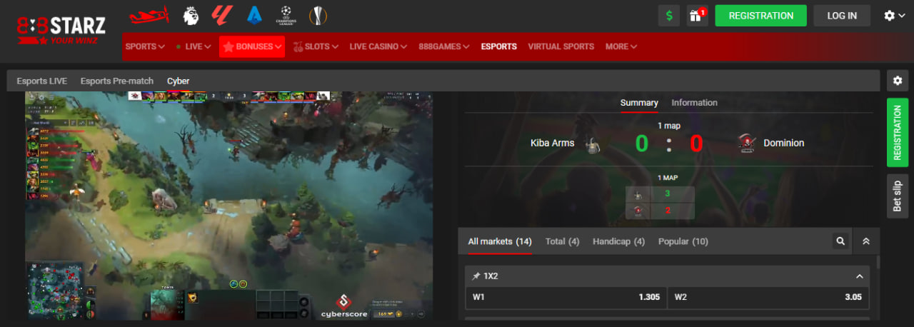 888Starz Dota 2