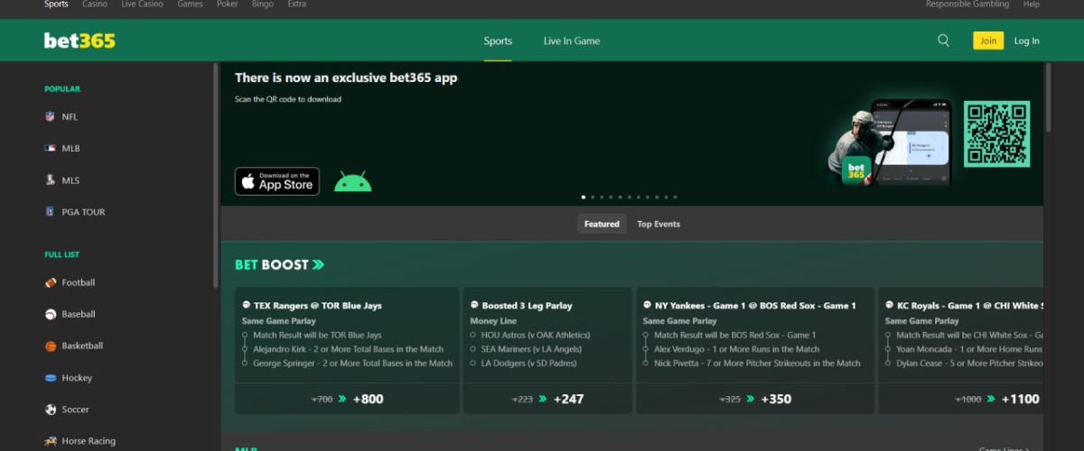 Bet365 mobile app en