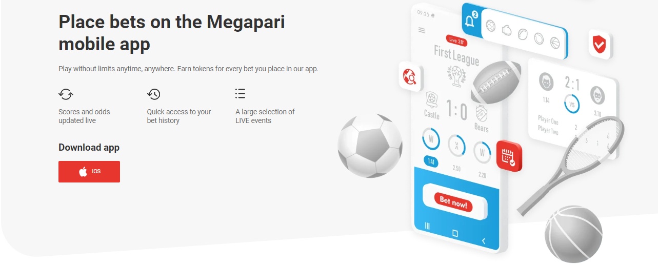 Megapari Mobile App en