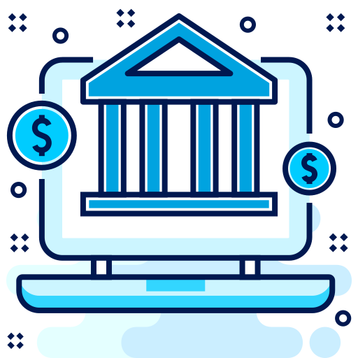 bank financial info icon